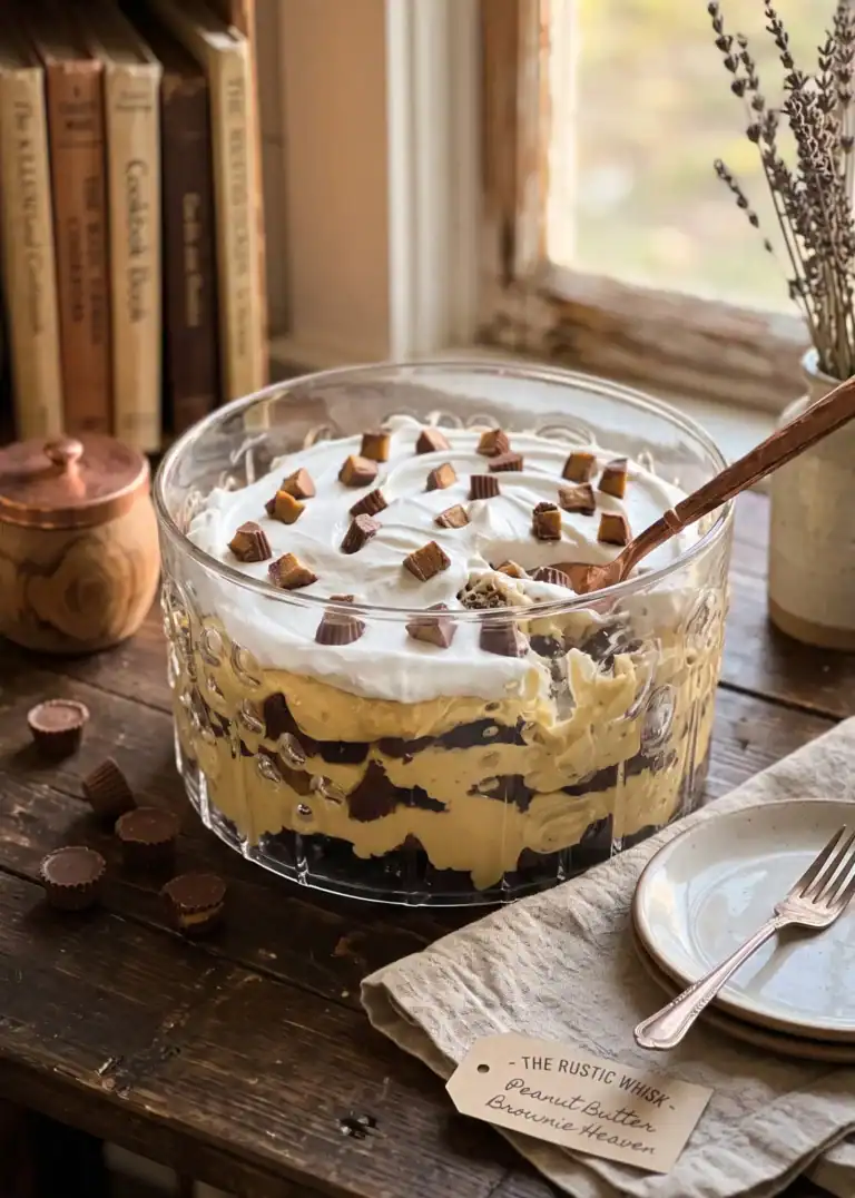 Reese’s Brownie Trifle